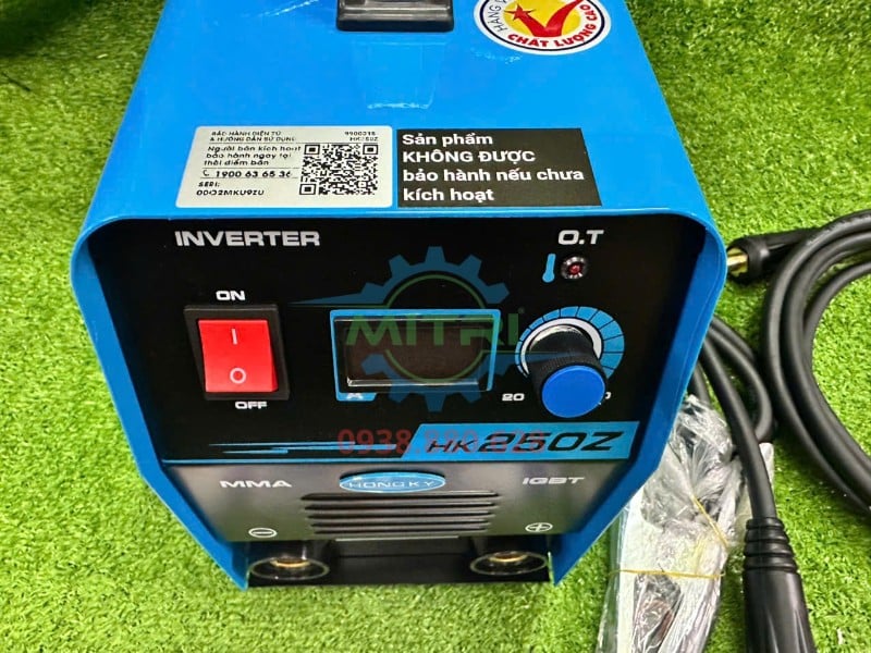 Máy hàn que điện tử Hồng Ký Inverter HK250Z chính hãng