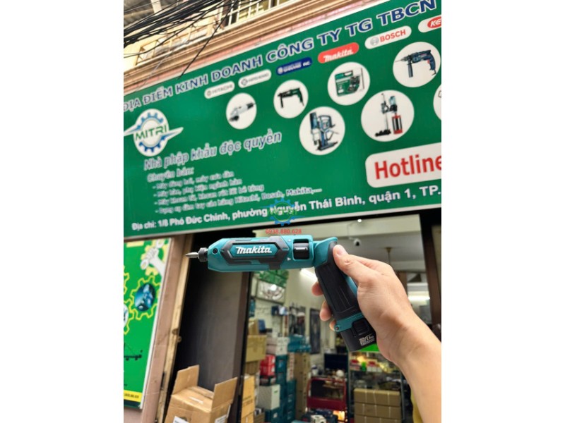Máy bắt vít Makita TD022DSE nhỏ gọn 7.2V