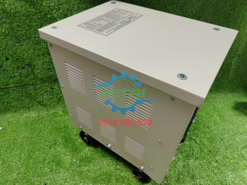 Góc trên bên phải máy biến thế hàn Hồng Ký HK H250D