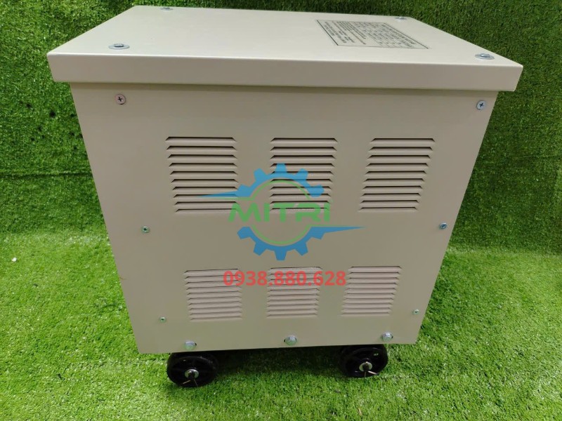 Thân bên và khe tản nhiệt máy biến thế hàn Hồng Ký HK H250D