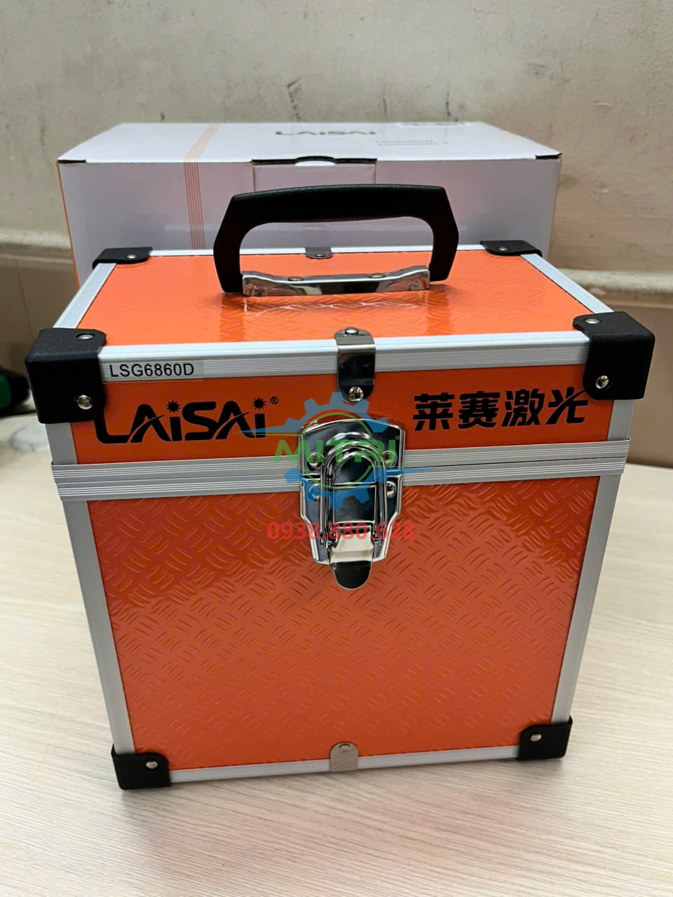 Máy cân mực laser 5 tia xanh Laisai LSG6860D chính hãng Laisai