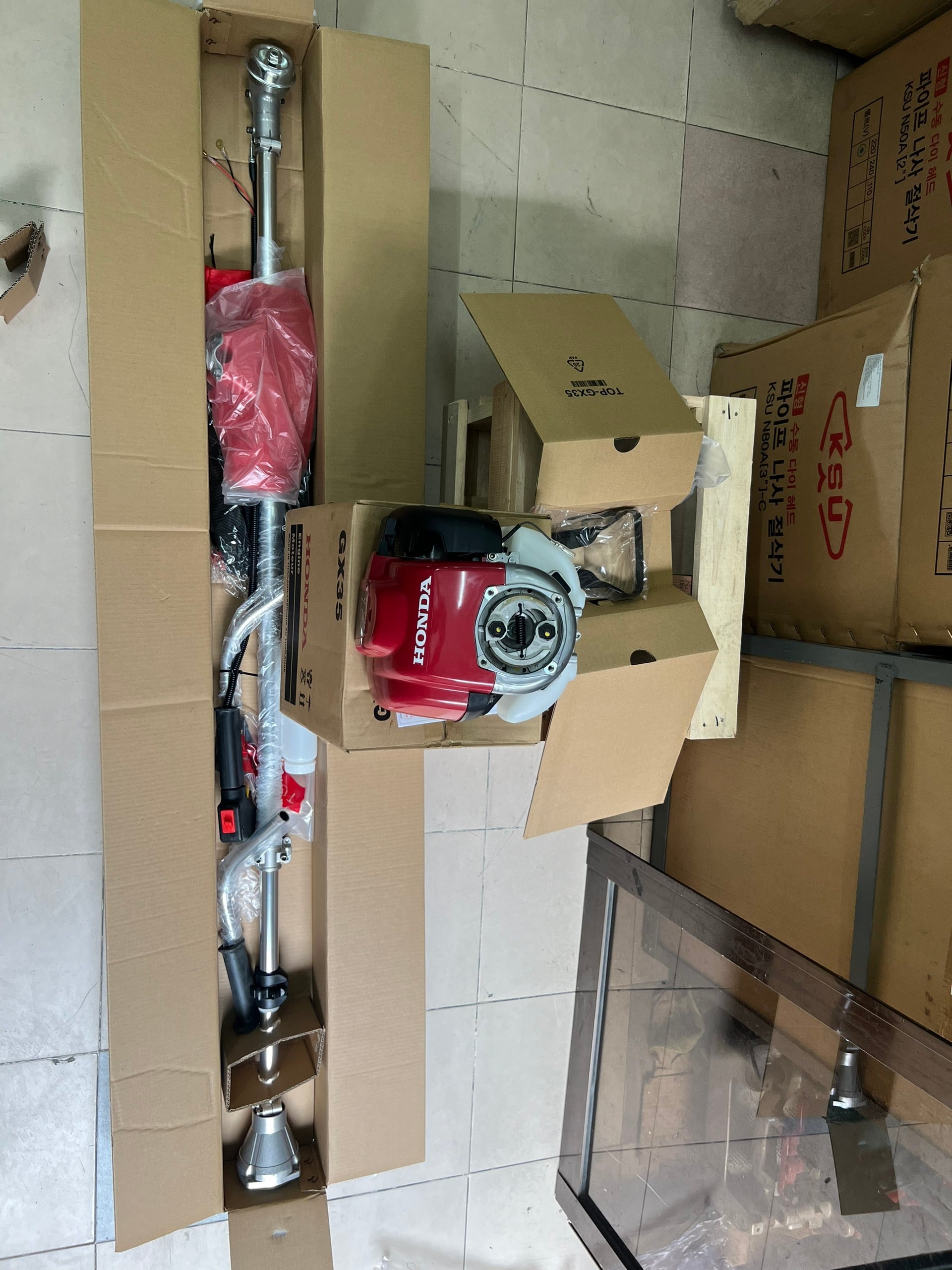 Máy cắt cỏ chạy xăng Honda GX35 chính hãng công suất lớn