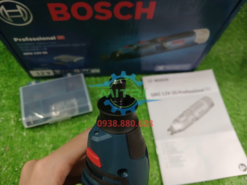 Máy cắt đa năng Bosch GRO 12V-35 Solo không pin sạc