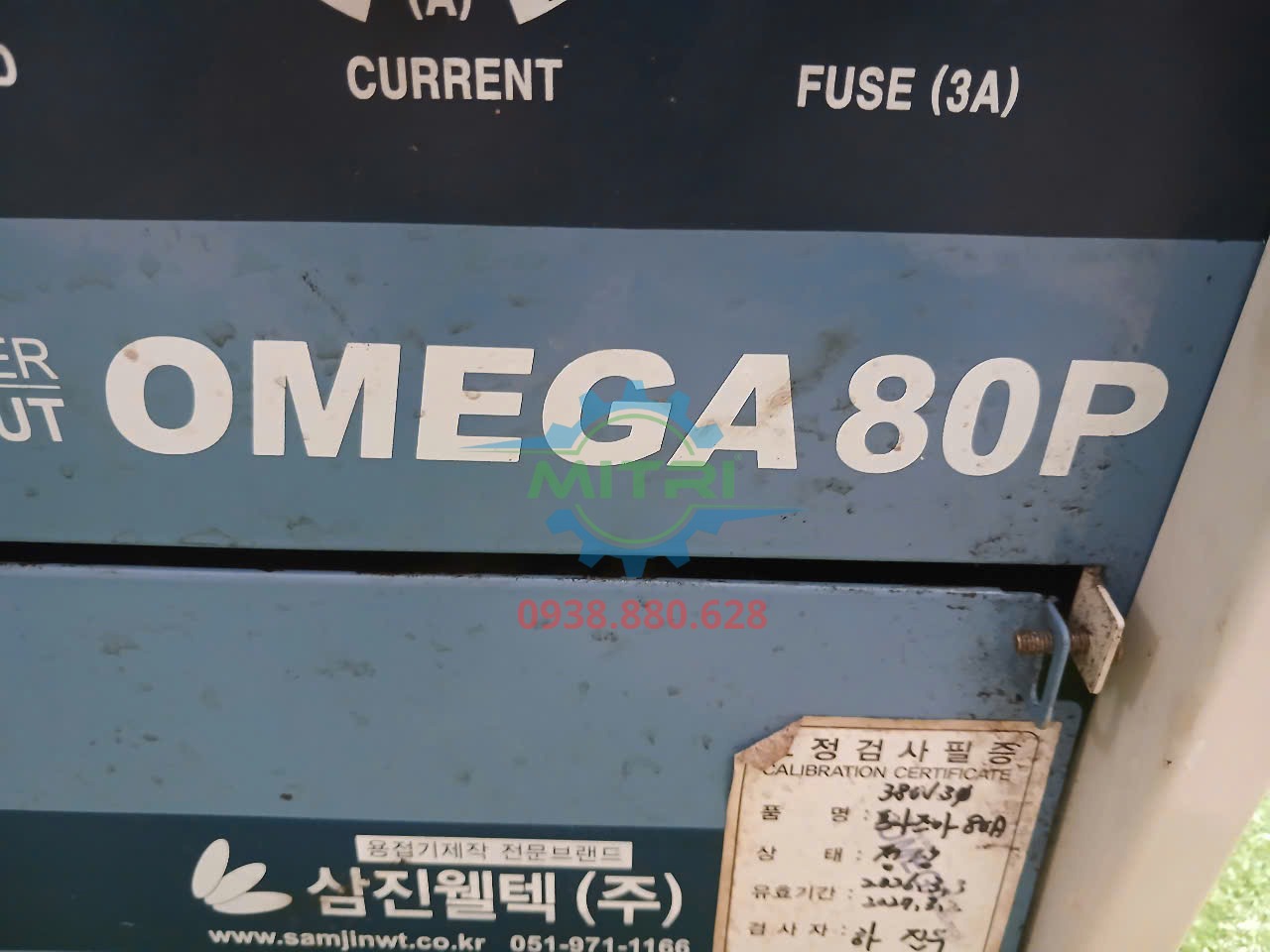 Máy cắt plasma OMEGA 80P thuộc dòng Máy cắt plasma 80 A