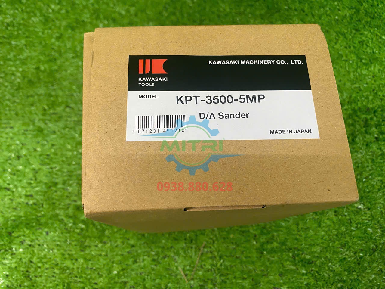 Máy chà nhám khí nén Kawasaki KPT-3500-5MP với thông số kỹ thuật chi tiết