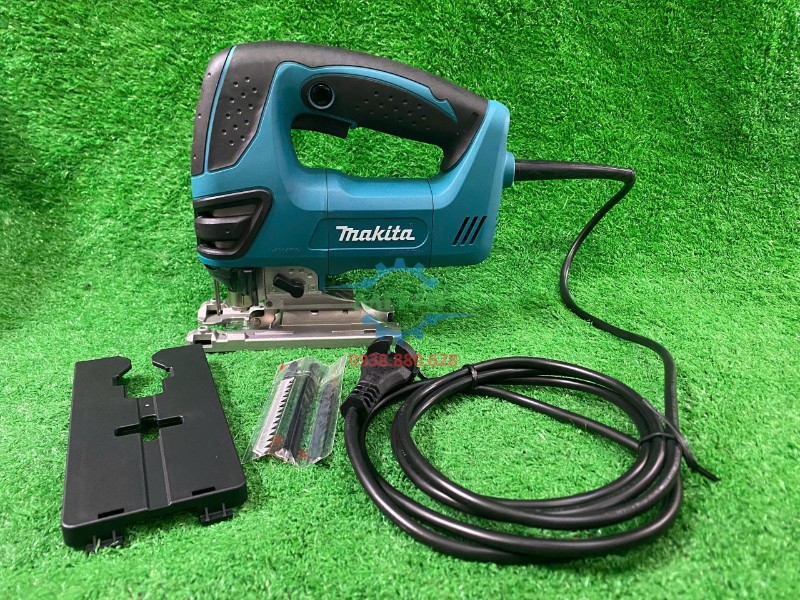 Máy cưa lọng Makita 4350CT chính diện 720W cắt gỗ 135mm
