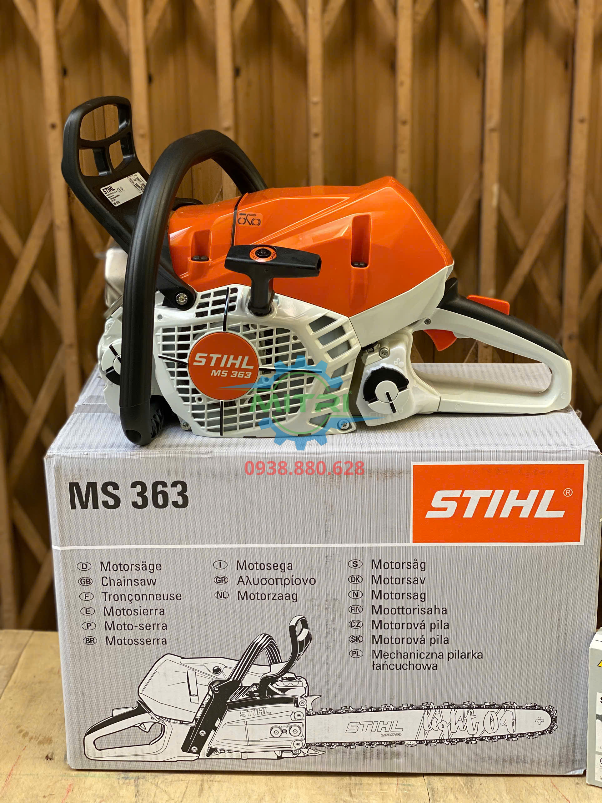 Máy cưa xích STIHL MS363 công suất 3 5kW 4 8HP