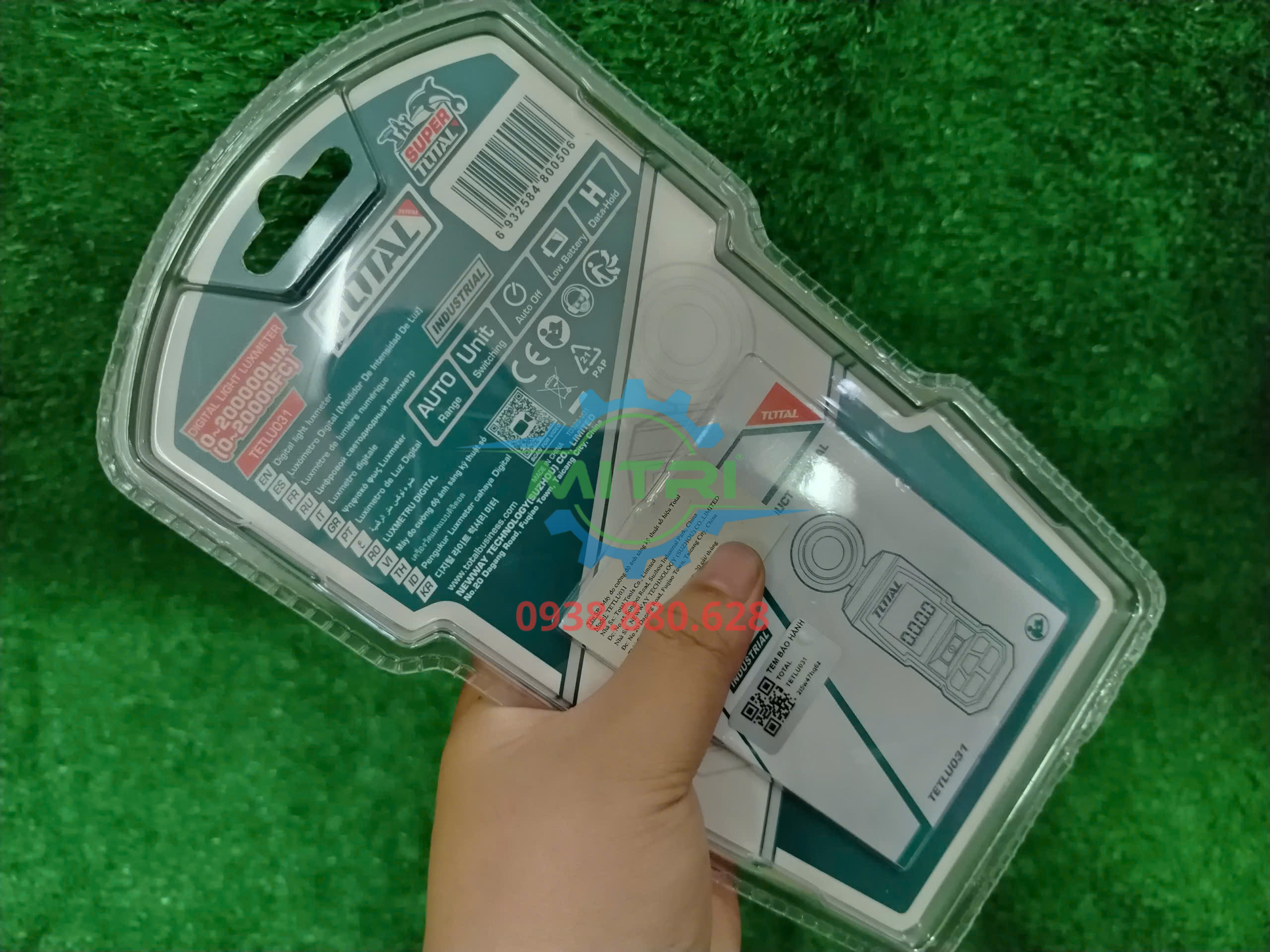 Trọn bộ máy đo ánh sáng Total TETLU031 và phụ kiện