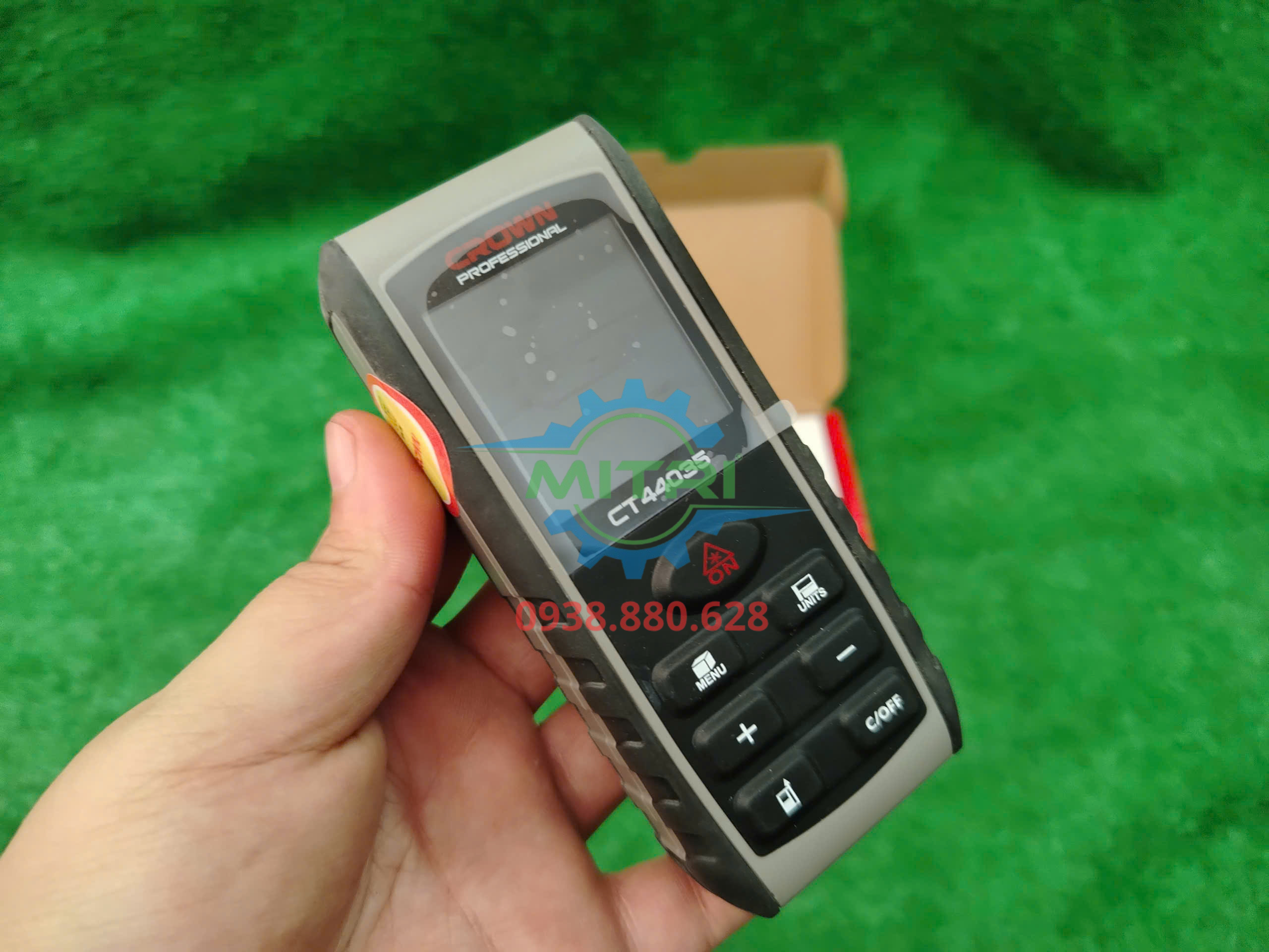 Thực tế sử dụng máy đo laser Crown cầm tay tại công trình
