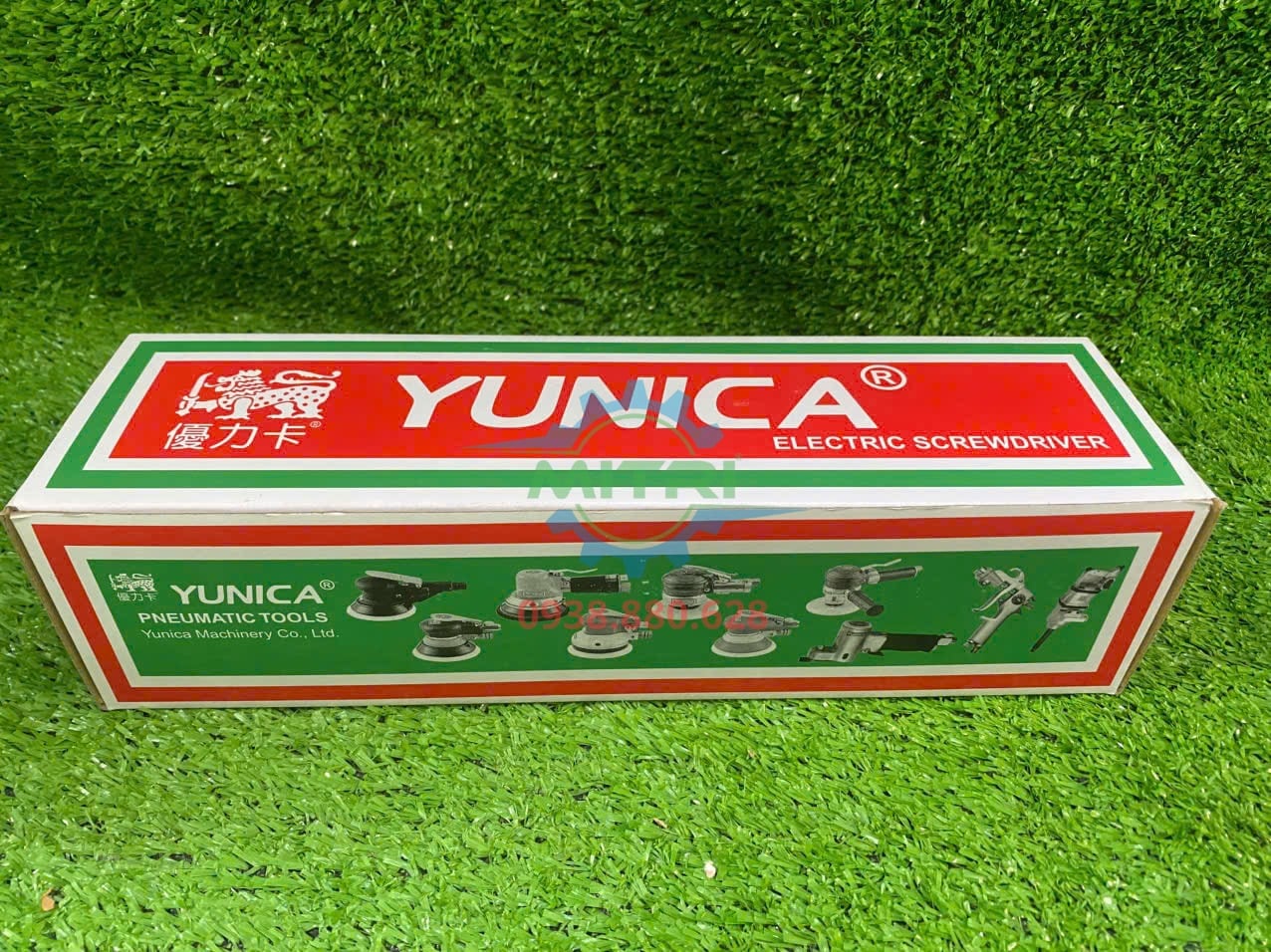 Máy dũa khí nén Yunica YFS-105 có hành trình piston 5 mm