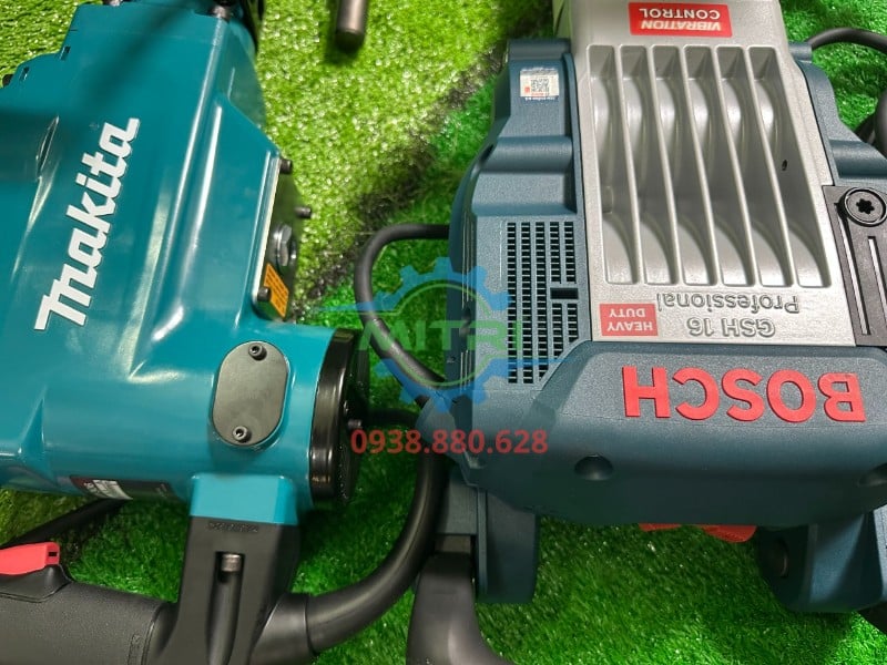Thân máy đục bê tông Bosch GSH 16-30 trong hình thực tế