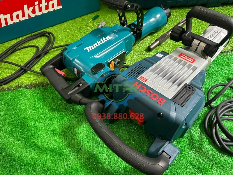 Toàn bộ máy đục bê tông Bosch GSH 16-30 trong bộ ảnh thực tế