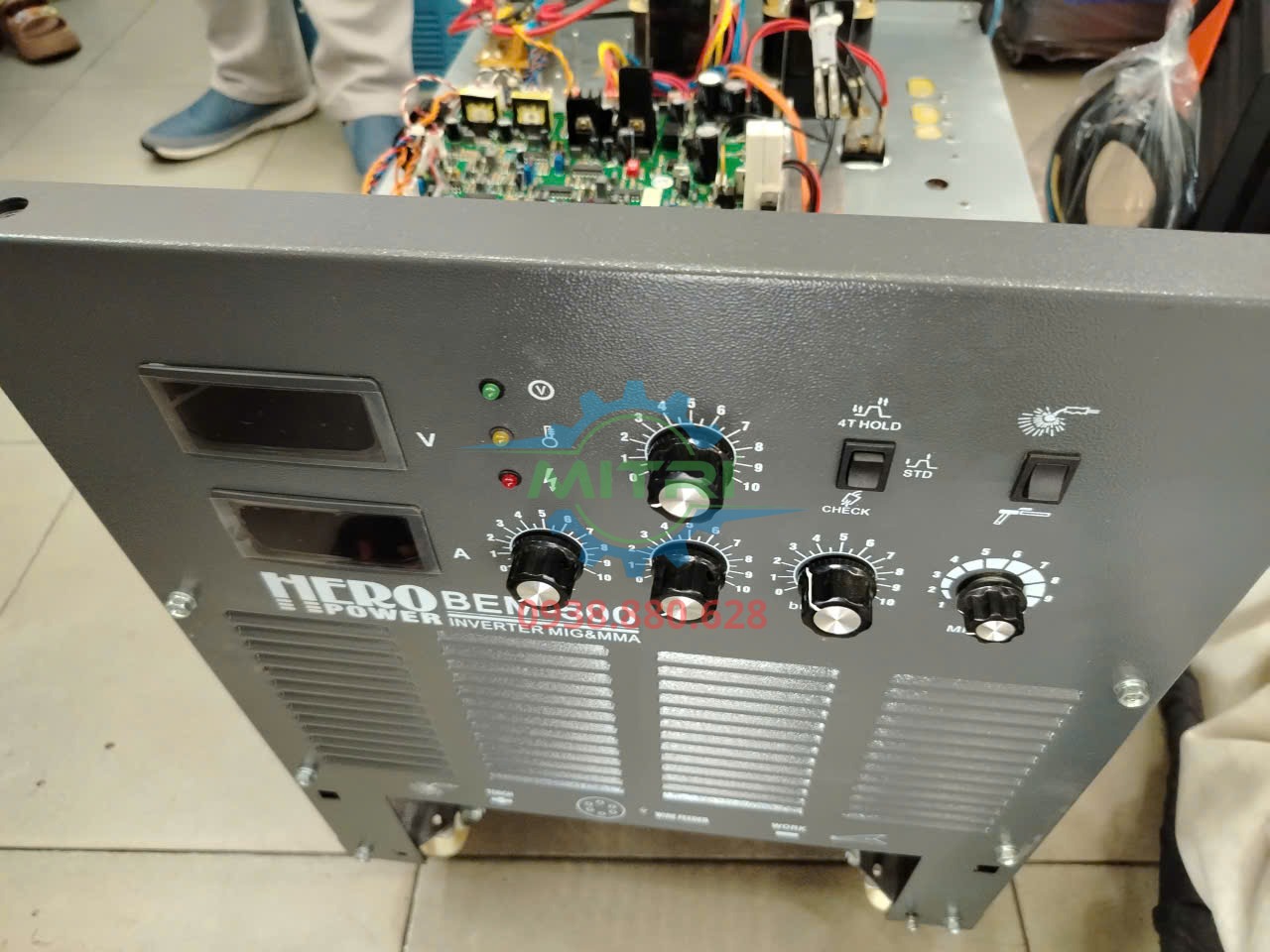 Máy hàn bán tự động 500A HERO BEM-500