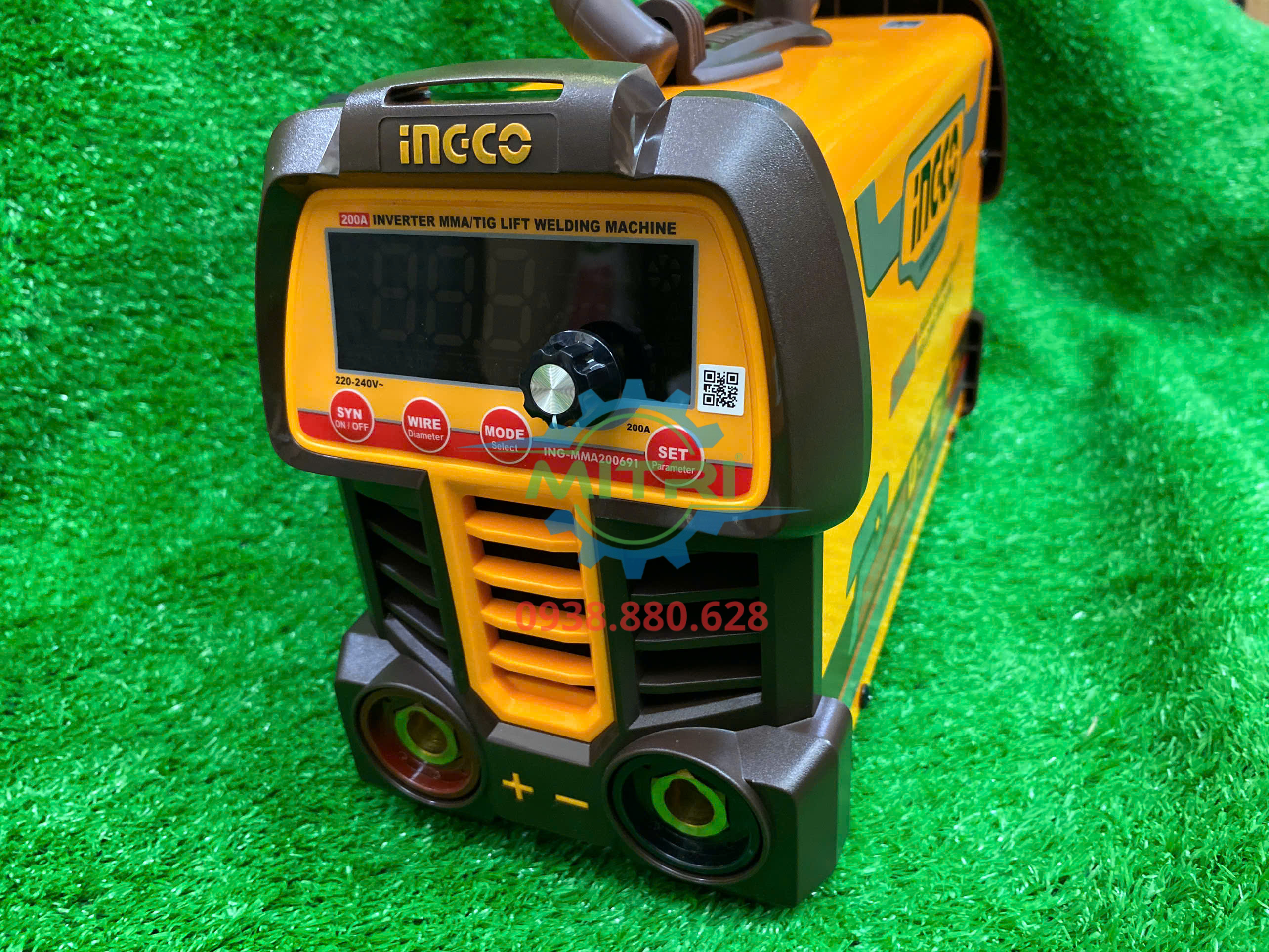 Máy hàn điện tử MMA TIG 200A Ingco ING-MMA200691