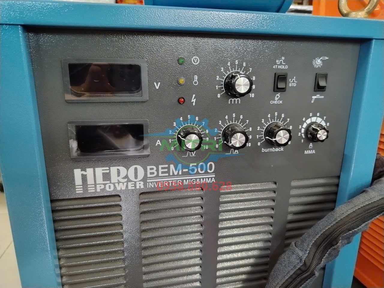 Máy hàn MAG HERO BEM-500 dùng khí bảo vệ hoạt tính