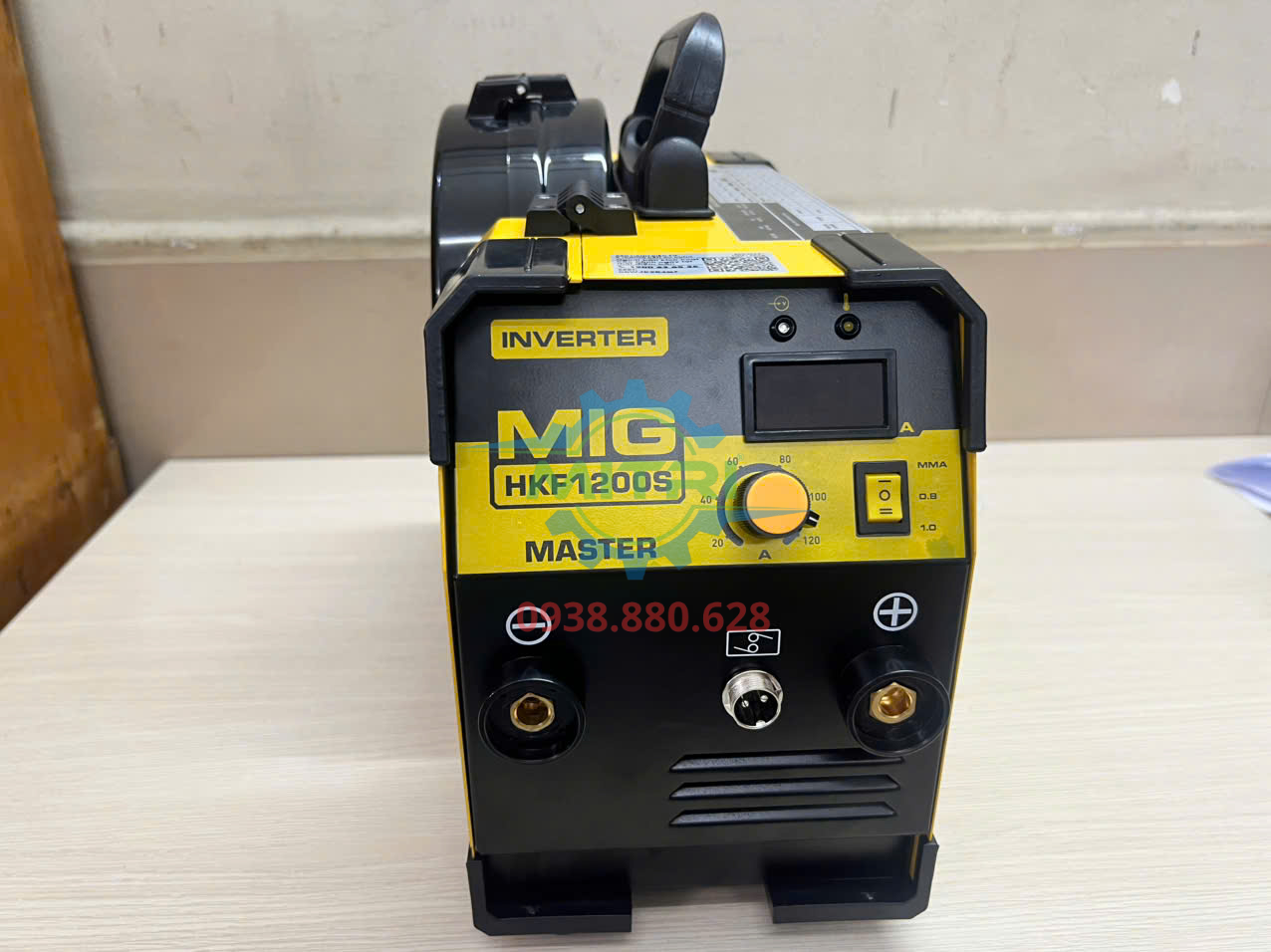 Máy hàn MIG không dùng khí Hồng Ký HKF1200S 120A dùng dây hàn lõi thuốc flux core