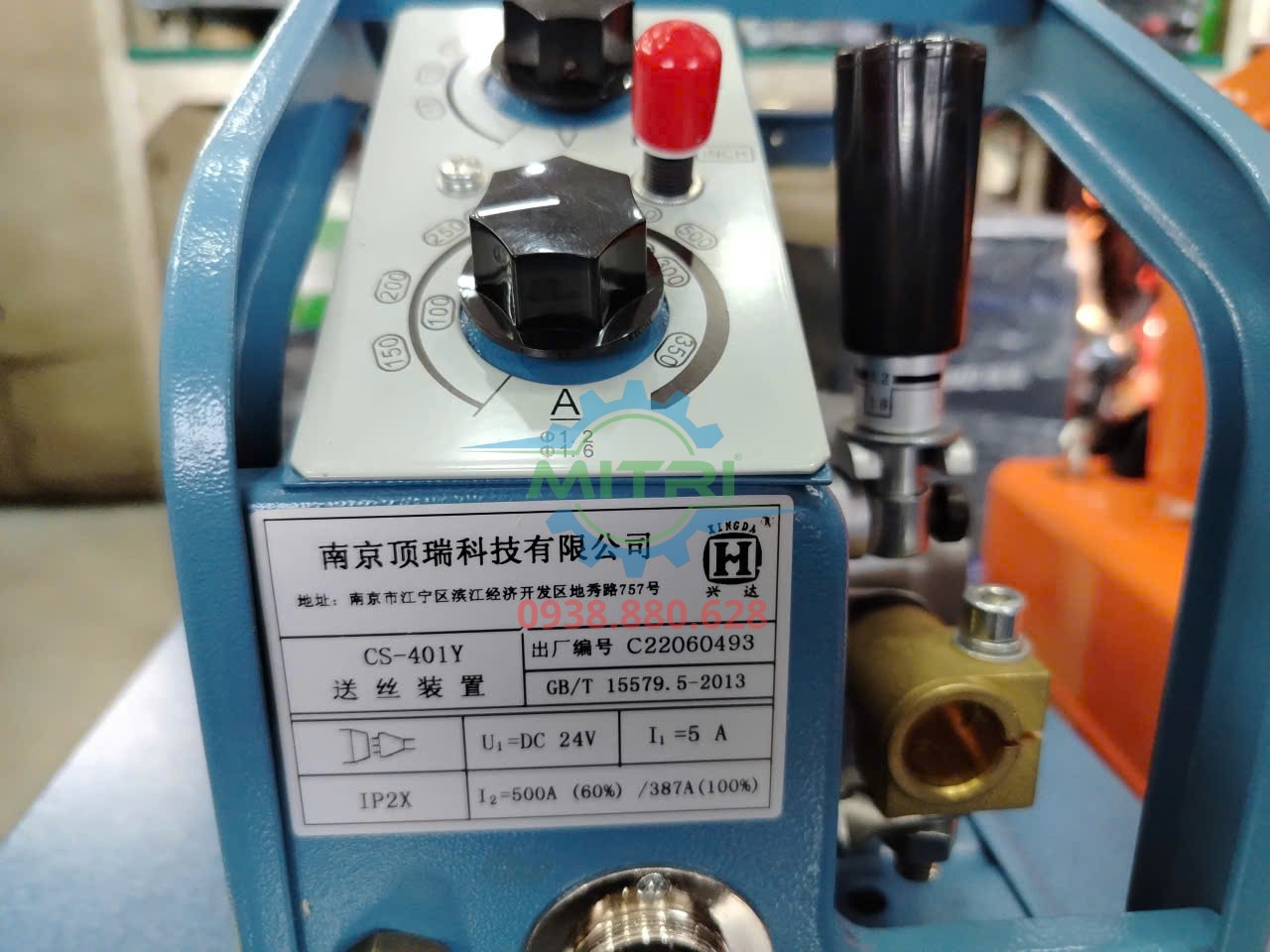 Máy hàn MIG MAG 3 pha HERO BEM-500 dùng trong công nghiệp