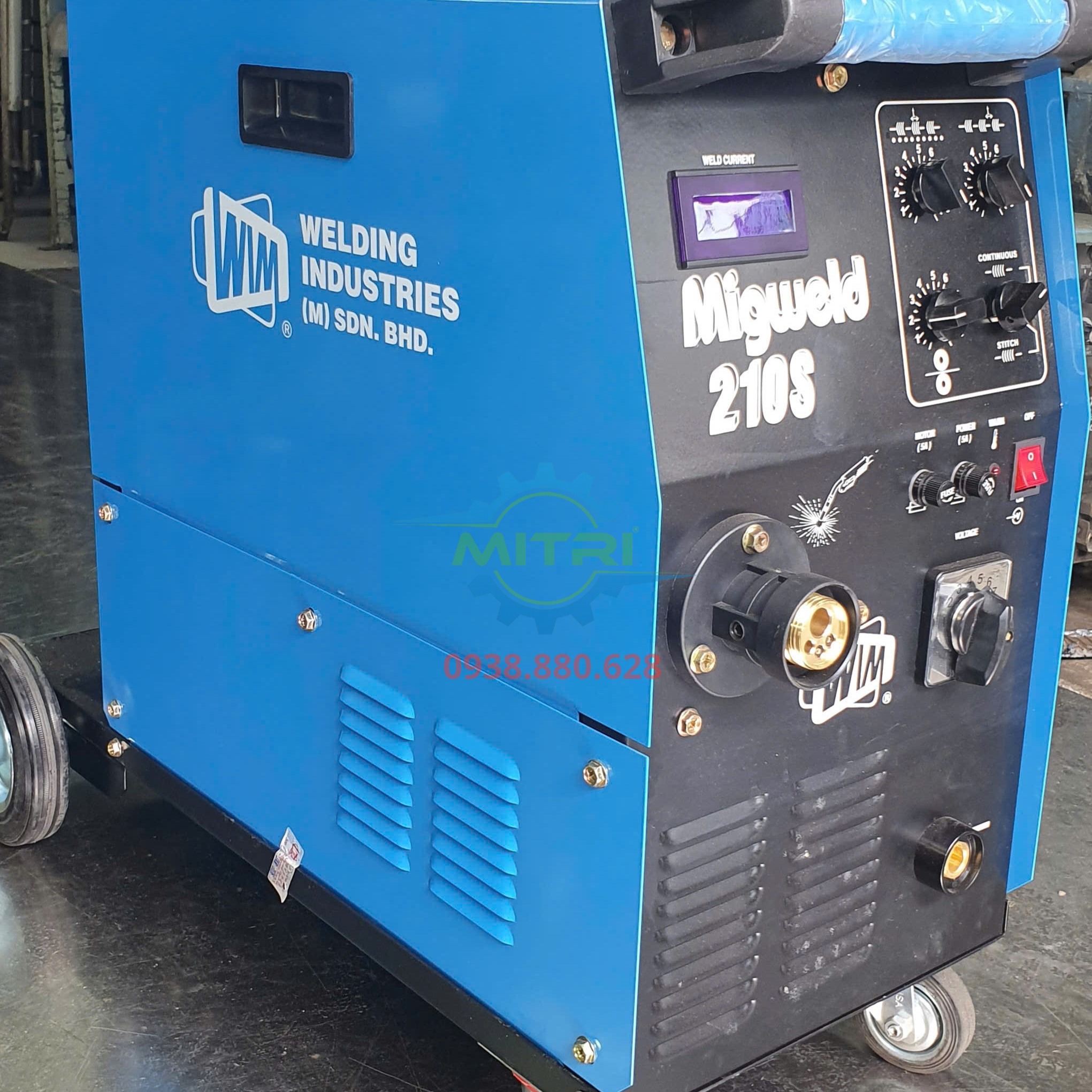 Máy hàn MIG WIM MIGWELD 210S 220V dòng hàn 40–210A có hàng sẵn tại Minh Triết