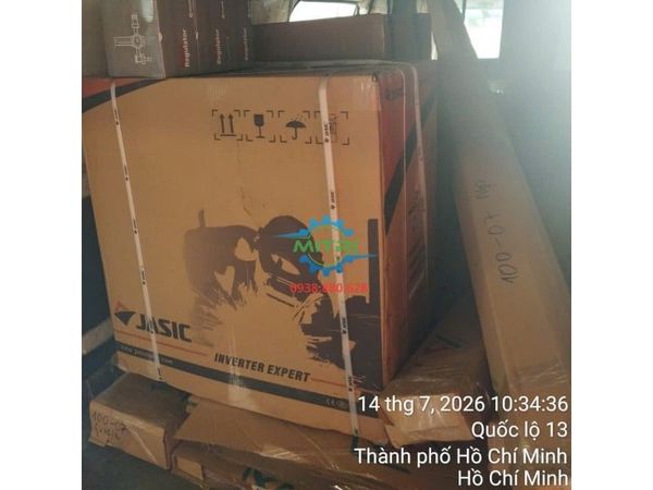 Máy hàn nhôm inox công nghiệp Jasic TIG500P E312 giá tốt phân phối bởi Minh Triết