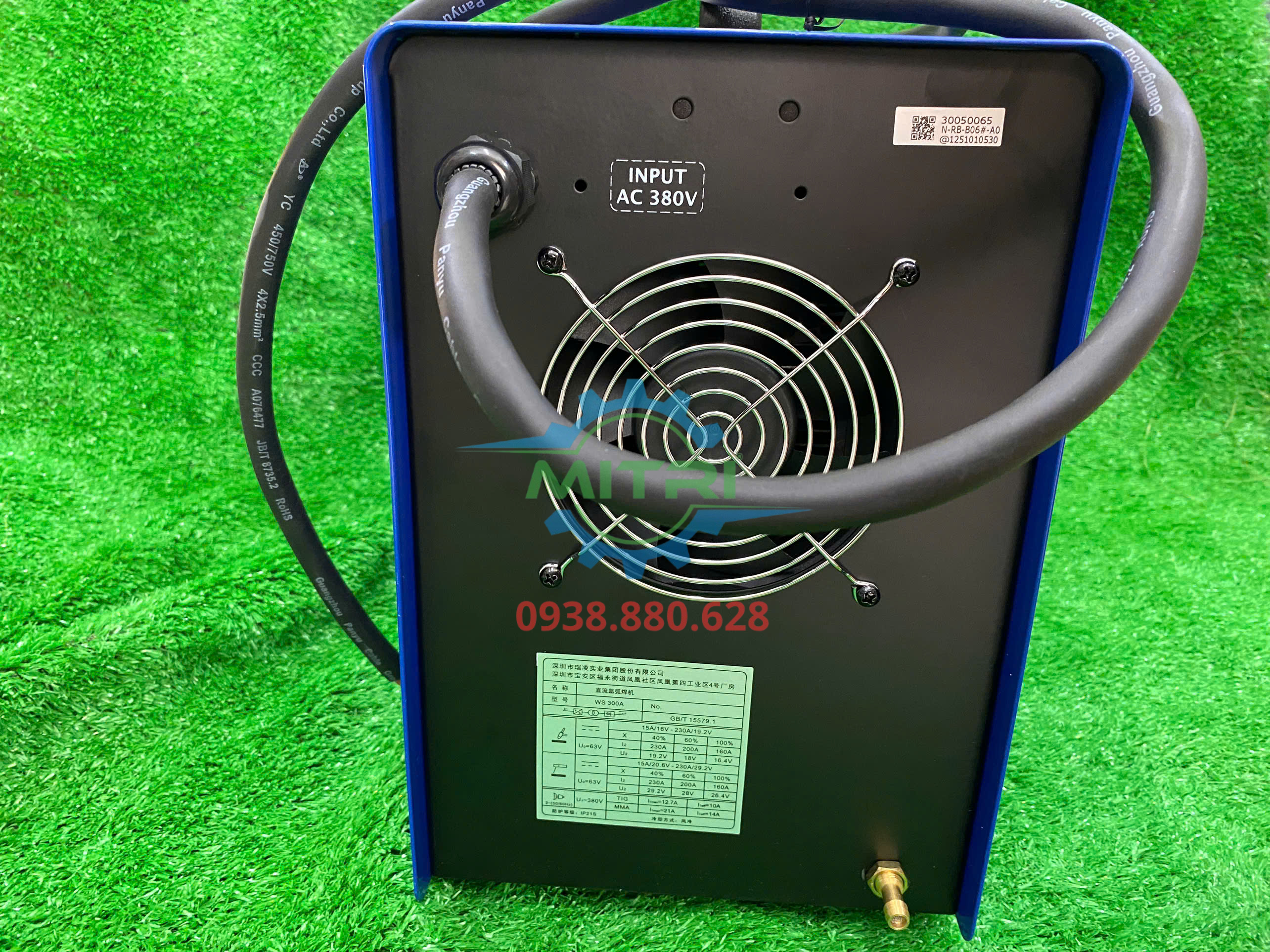 Máy hàn TIG Riland WS 300A tiết kiệm điện năng