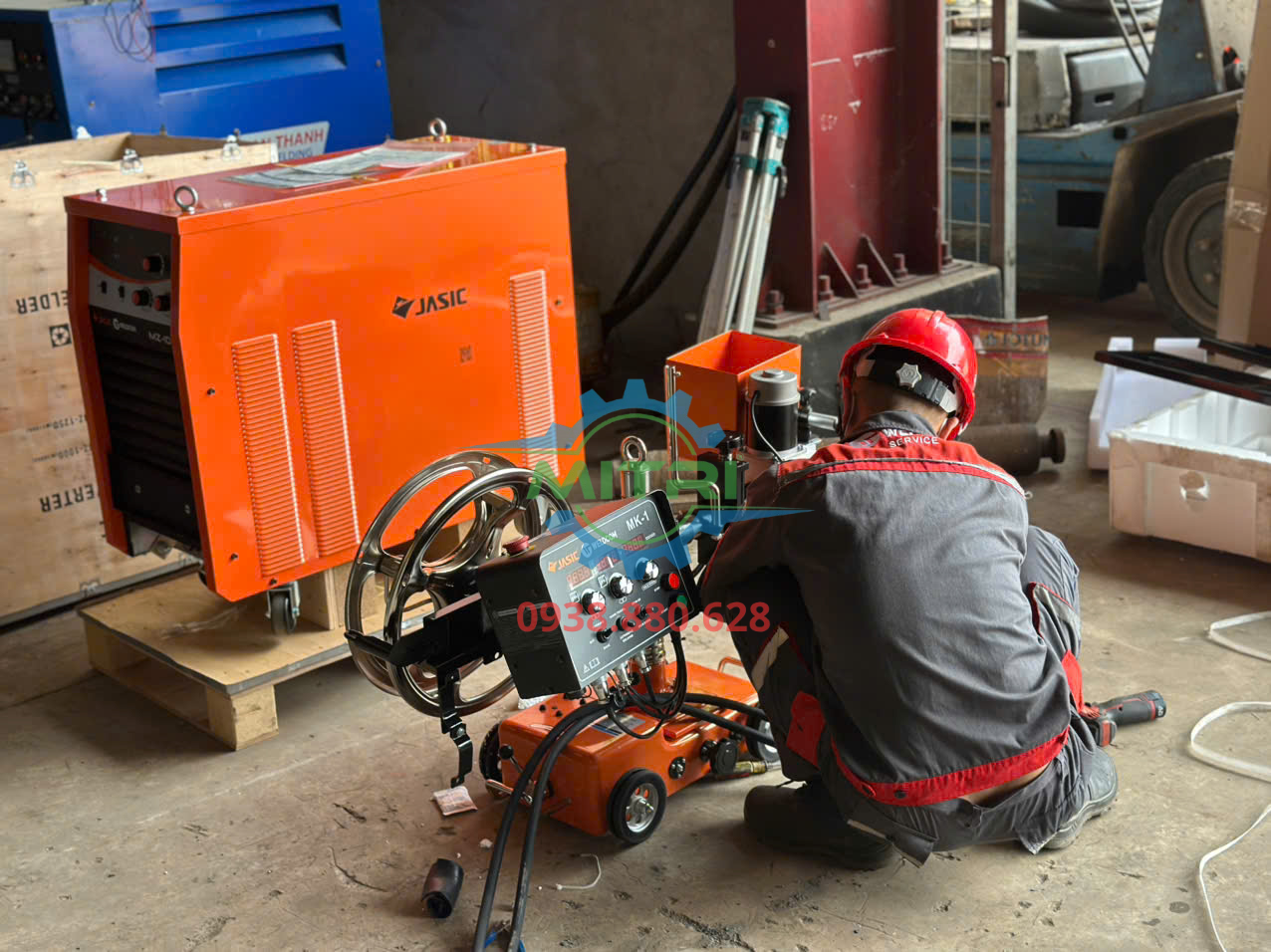 Máy hàn tự động Jasic MZ1000 chính hãng tại kho