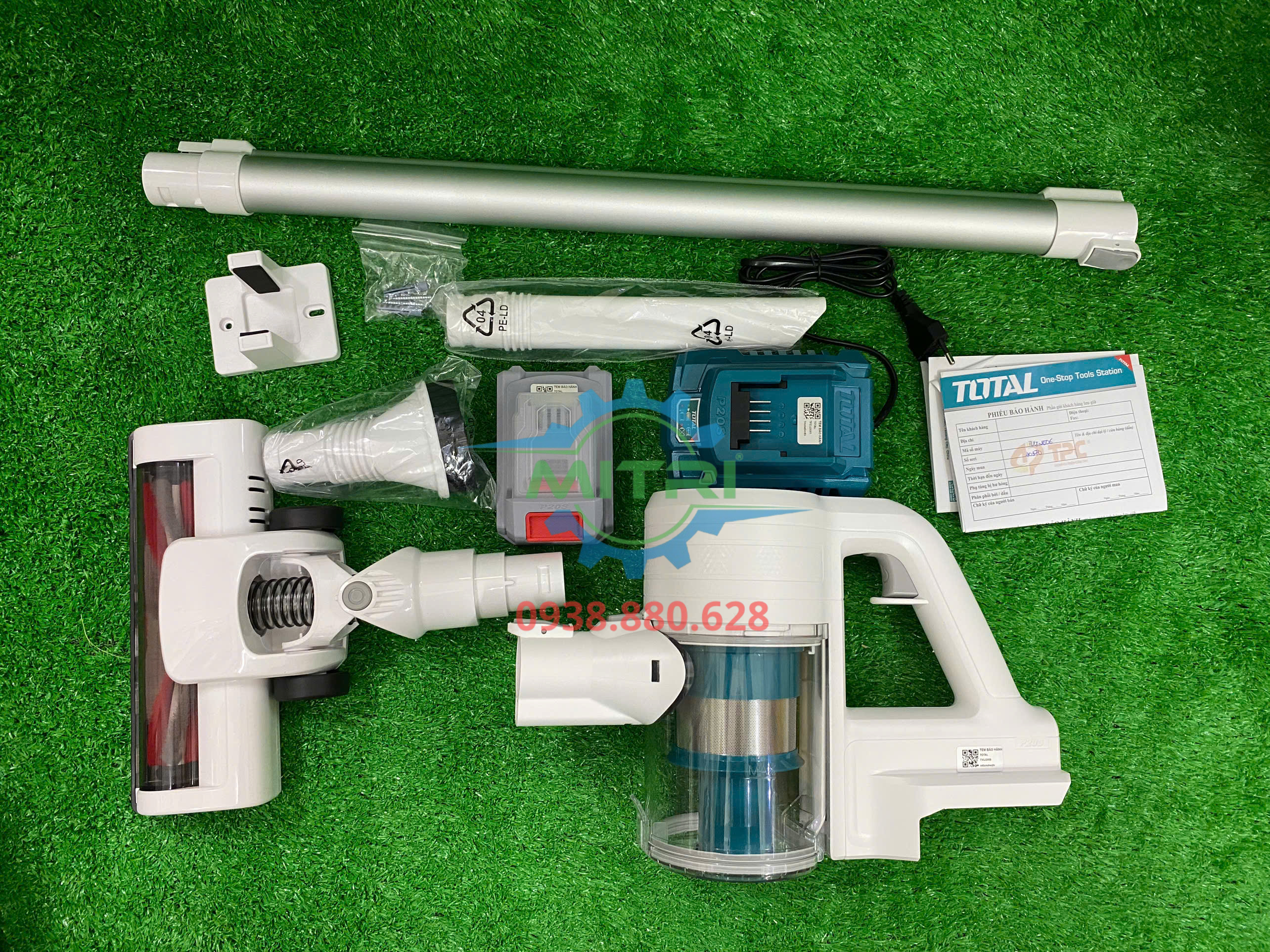 Máy hút bụi dùng pin 20V Total TVLI2006 công suất 120W
