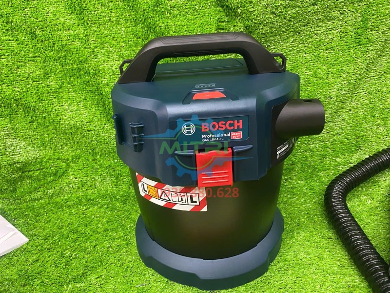 Máy hút bụi dùng pin Bosch GAS 18V-10L góc nghiêng