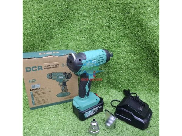 Máy khò nhiệt dùng pin DCA ADQB550Z góc nghiêng