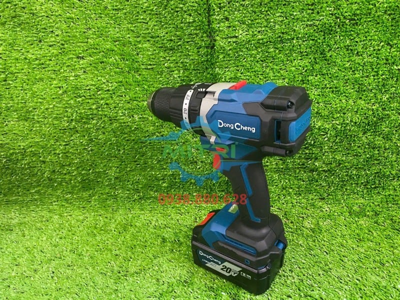 Máy khoan 3 chức năng Dongcheng DCJZ03-13 đứng thẳng trên pin
