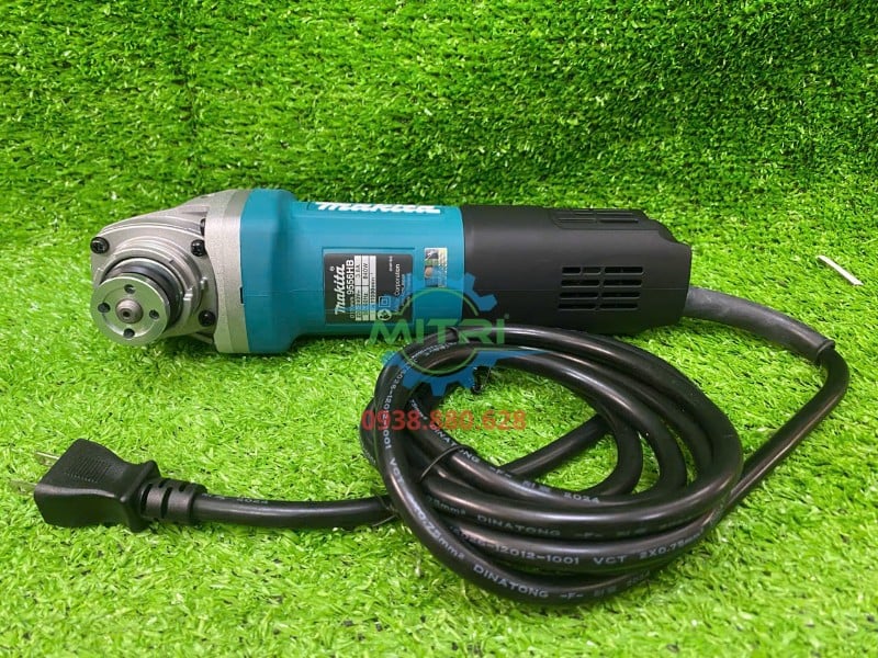Máy mài Makita 9556HB 100mm toàn thân bên trái