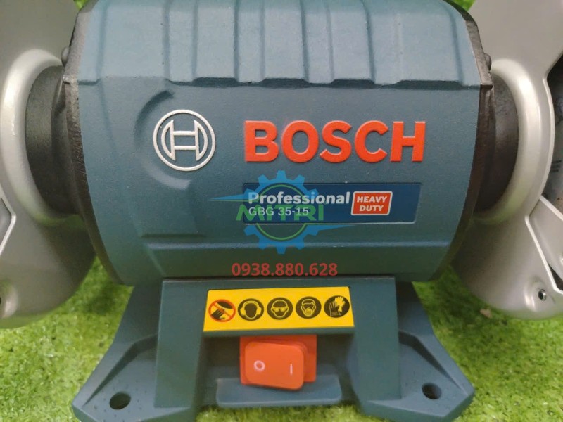 Mặt trước thân máy mài bàn Bosch GBG 35-15