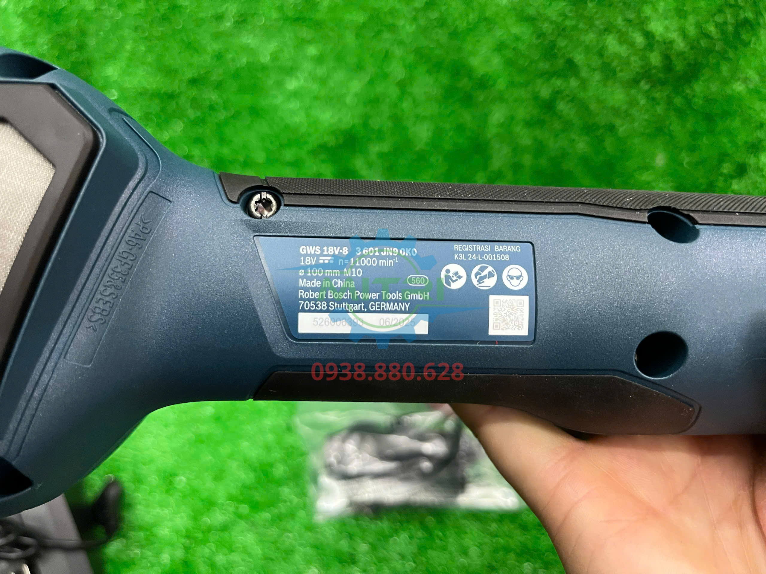 Máy mài góc dùng pin Bosch GWS 18V-8 chính hãng