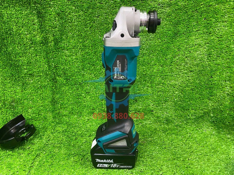 Máy mài góc dùng pin Makita DGA506Z chính hãng 18V LXT đá 125mm Máy mài góc dùng pin Makita DGA506Z chính hãng 18V LXT đá 125mm