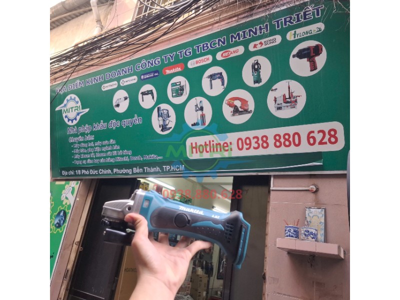 Máy mài góc dùng pin Makita DGA402RFE tại Minh Triết