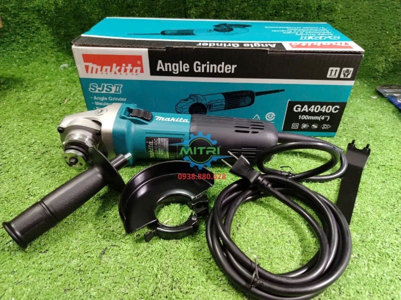 Trọn bộ máy mài góc Makita GA4040C và phụ kiện