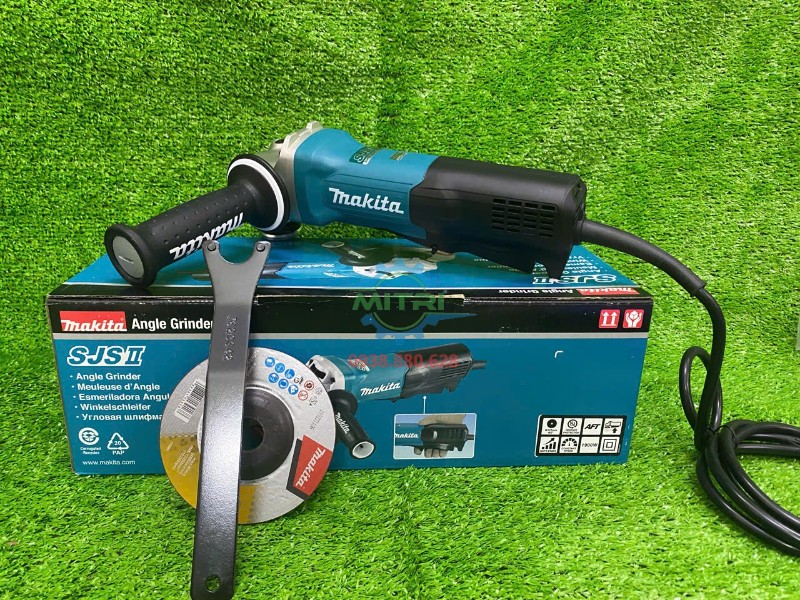 Máy mài góc Makita GA5095X01 chính diện Máy mài góc Makita GA5095X01 chính diện 125mm 1900W