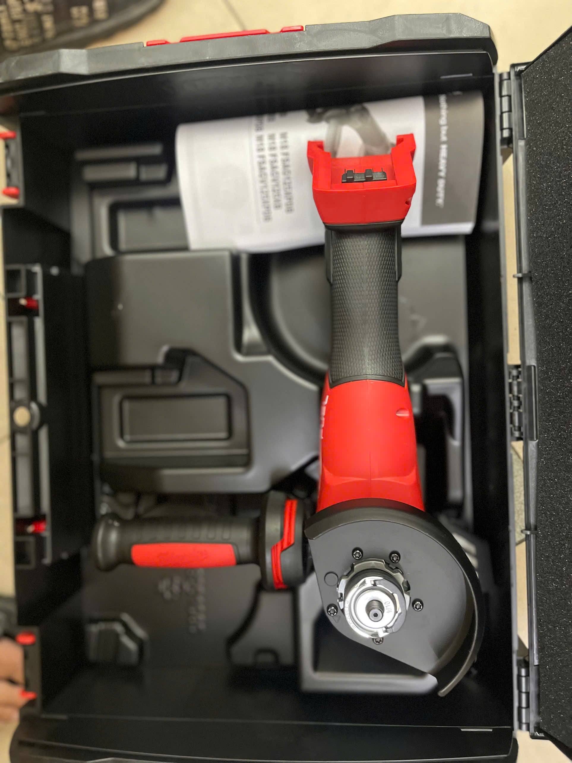 Máy mài góc Milwaukee M18 FSAG100XB 18V POWERSTATE RAPIDSTOP đĩa 100mm chính hãng