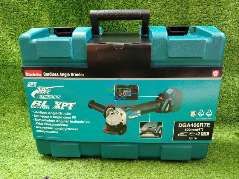 Vali bộ máy Makita DGA406RTE Vali nhựa và vỏ hộp thông tin Makita DGA406RTE