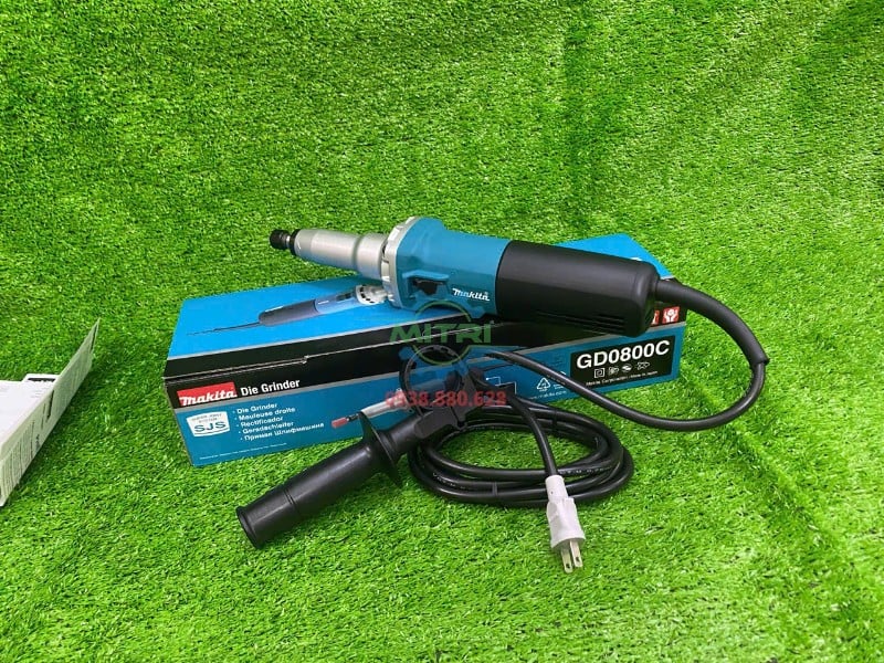 Máy mài khuôn Makita GD0800C chính diện chính hãng