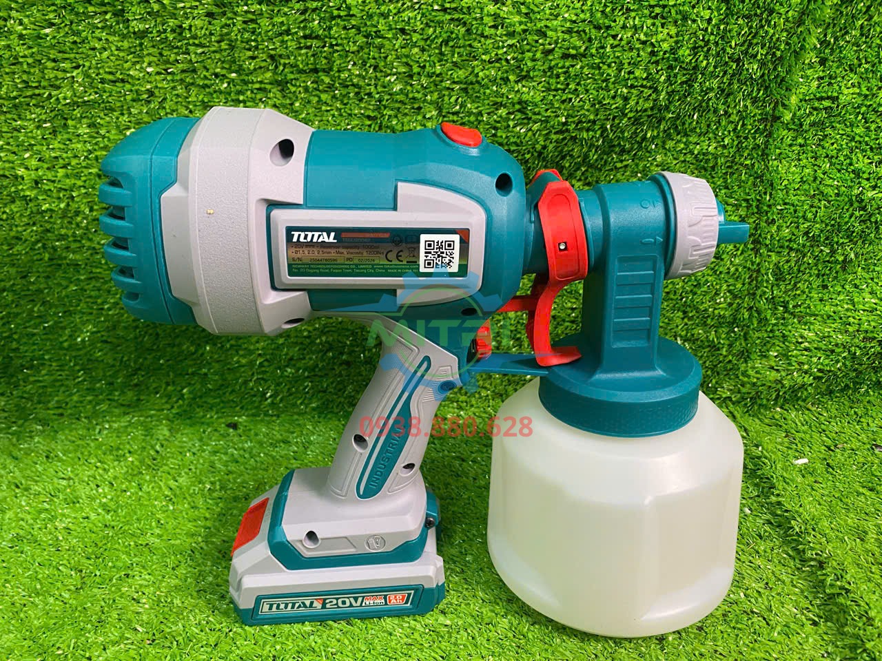 Máy phun sơn dùng pin Lithium Total TSGLI20042 nguồn 20V