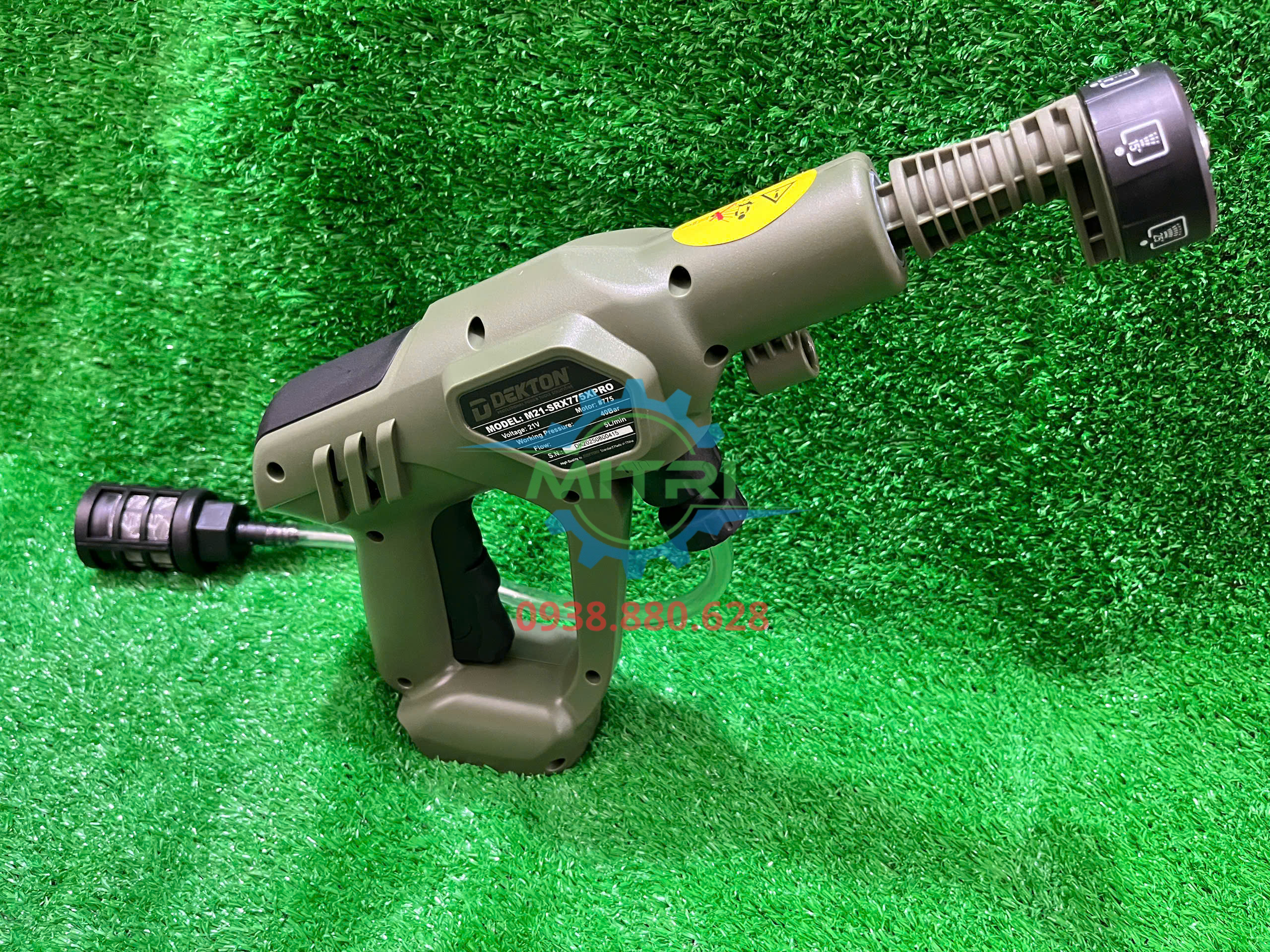 Phụ kiện đi kèm máy rửa xe Dekton M21-SRX775XPRO