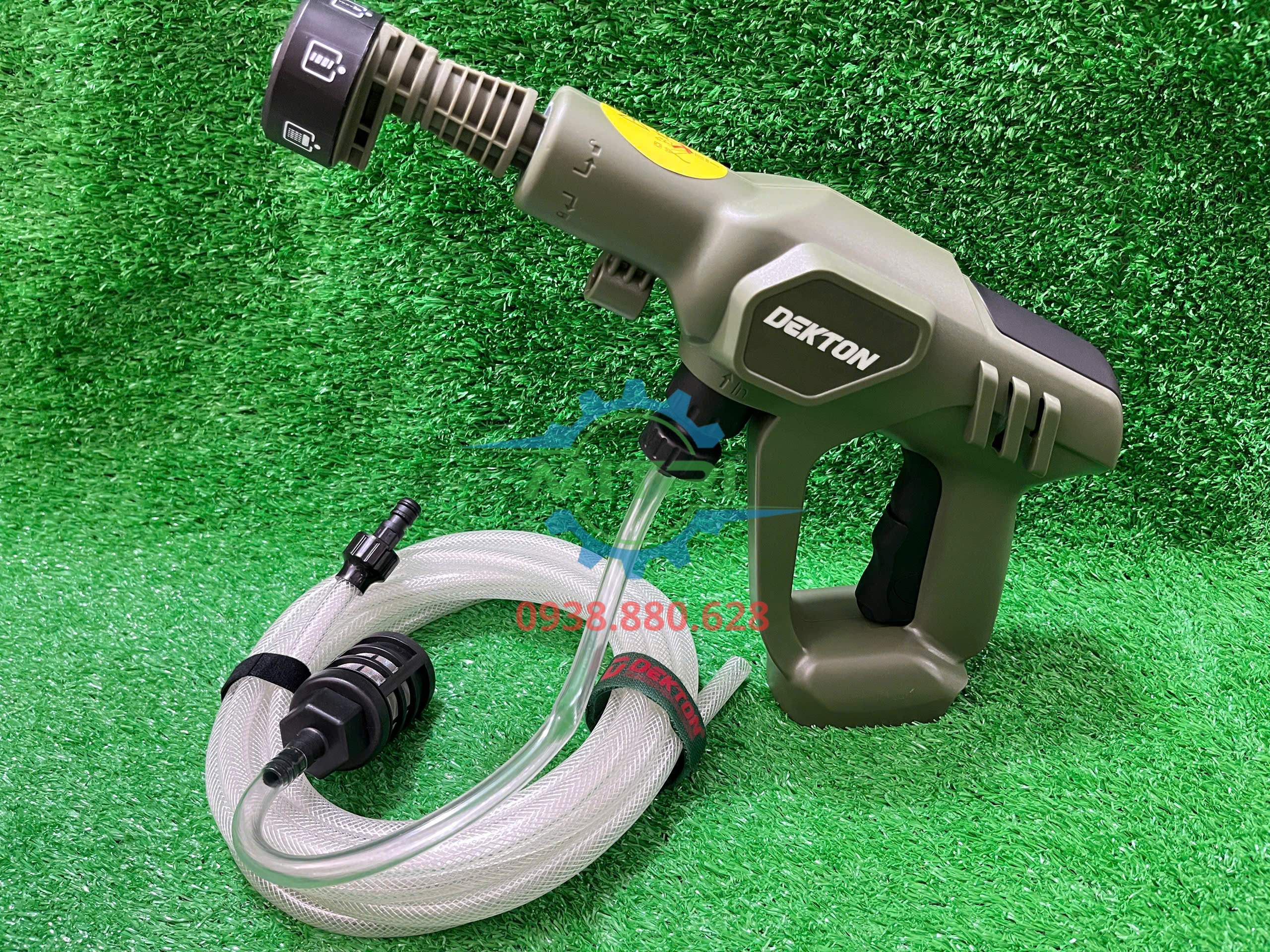 Thân máy rửa xe pin Dekton M21-SRX775XPRO chân pin phổ thông