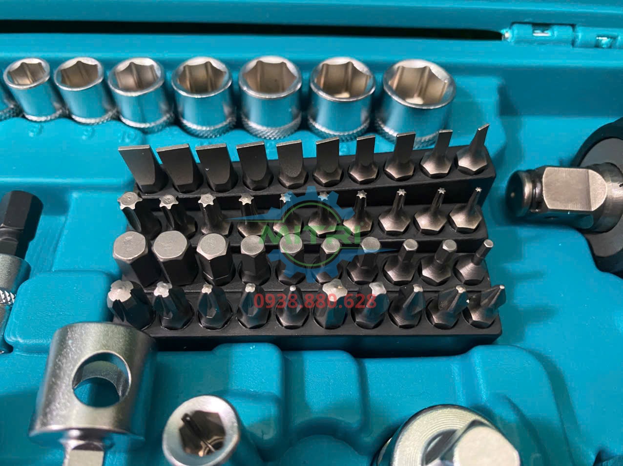 Bộ Máy siết bu lông Total TIWLI2050 đầy đủ máy pin sạc và đầu tuýp