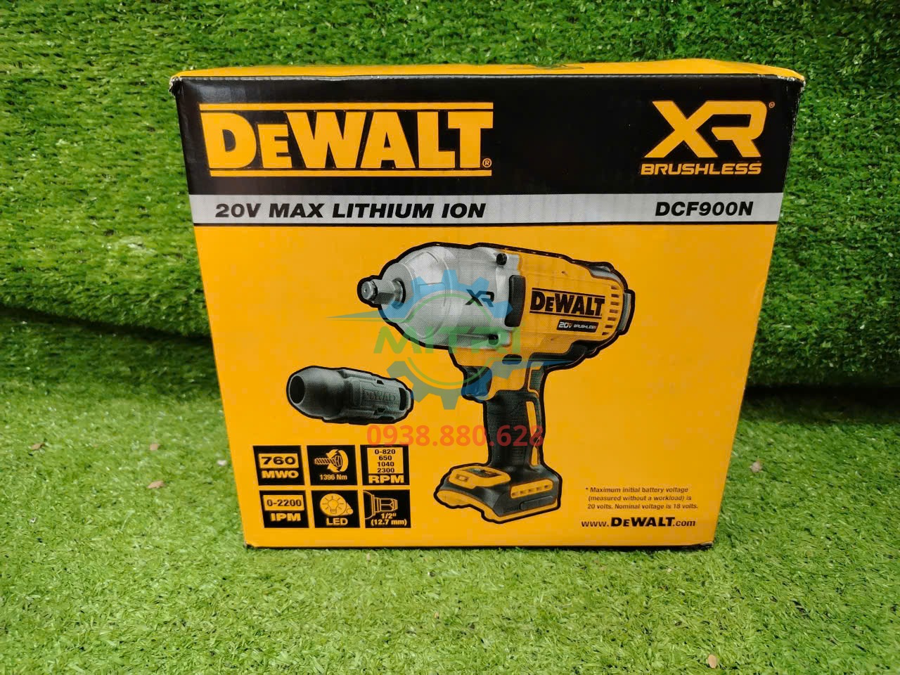 Máy siết bu lông DeWalt DCF900N hiệu suất cao với động cơ Brushless XR
