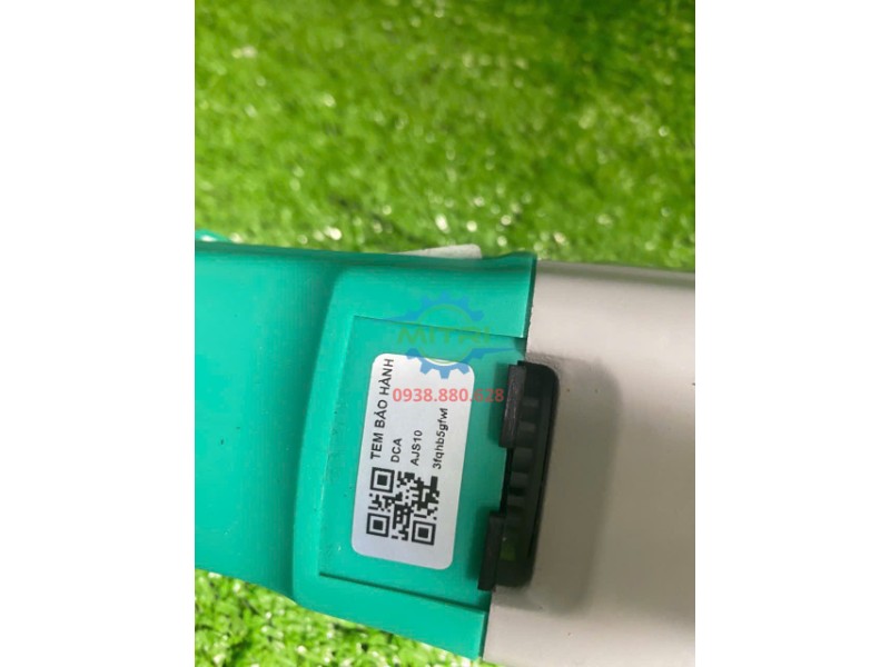 Tem QR và tem nhận diện trên thân máy taro DCA AJS10