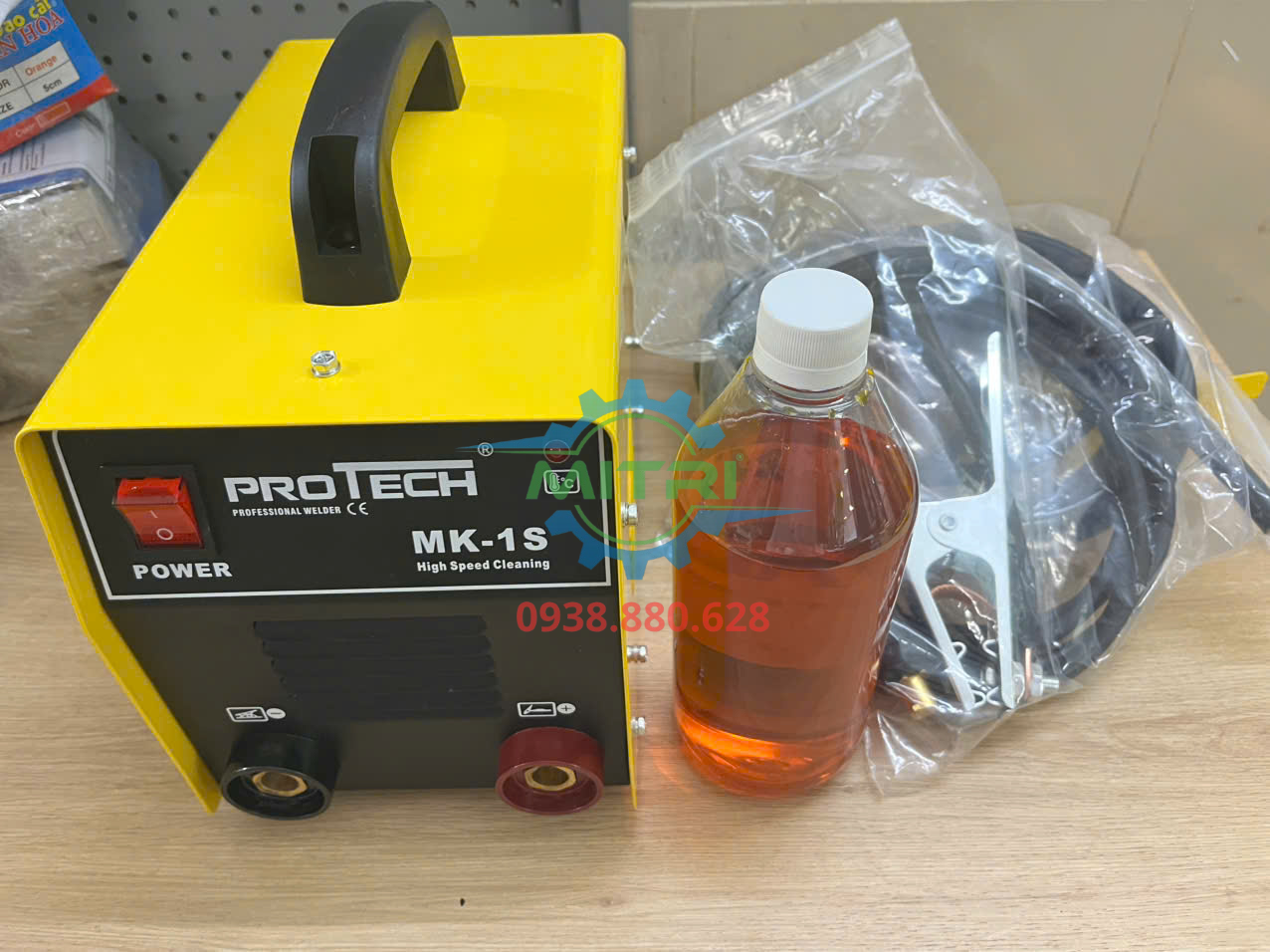 Máy tẩy rửa mối hàn inox điện hóa Protech MK-1S chính hãng