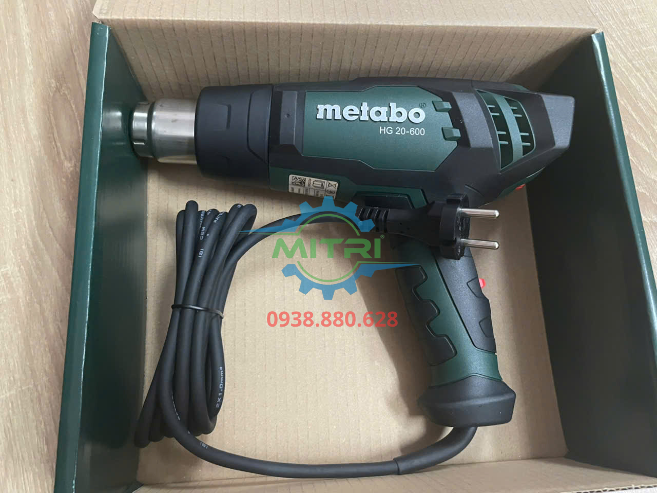 Thực tế súng khò nhiệt Metabo HG 20-600 tại Minh Triết