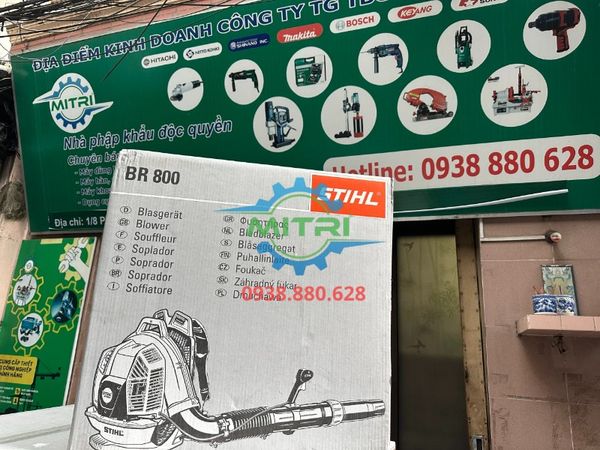Máy thổi dùng xăng Stihl BR800 đóng hàng tại Minh Triết