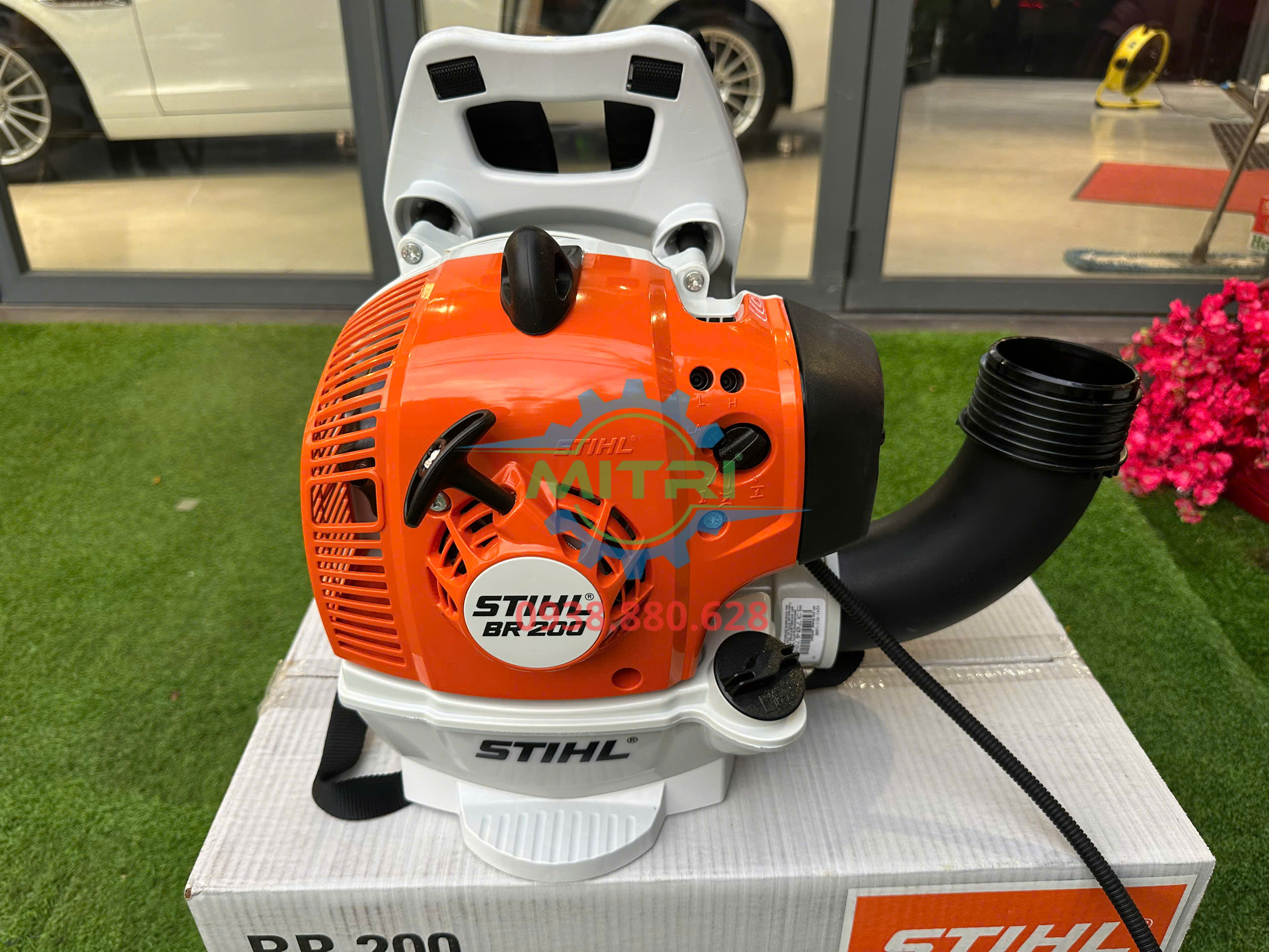 Máy thổi lá đeo vai STIHL BR200 chính hãng