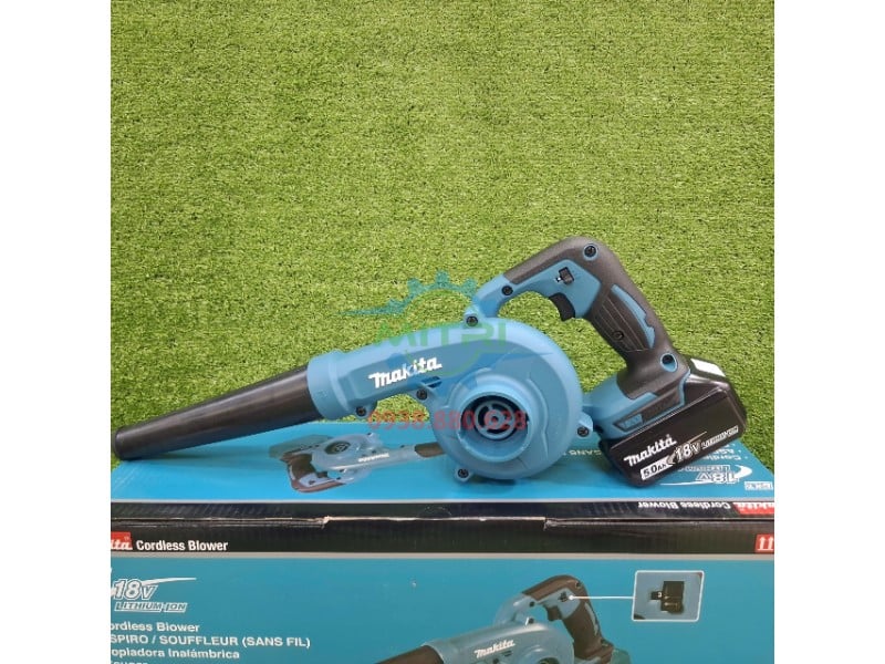 Máy thổi Makita DUB185RT góc nghiêng trái